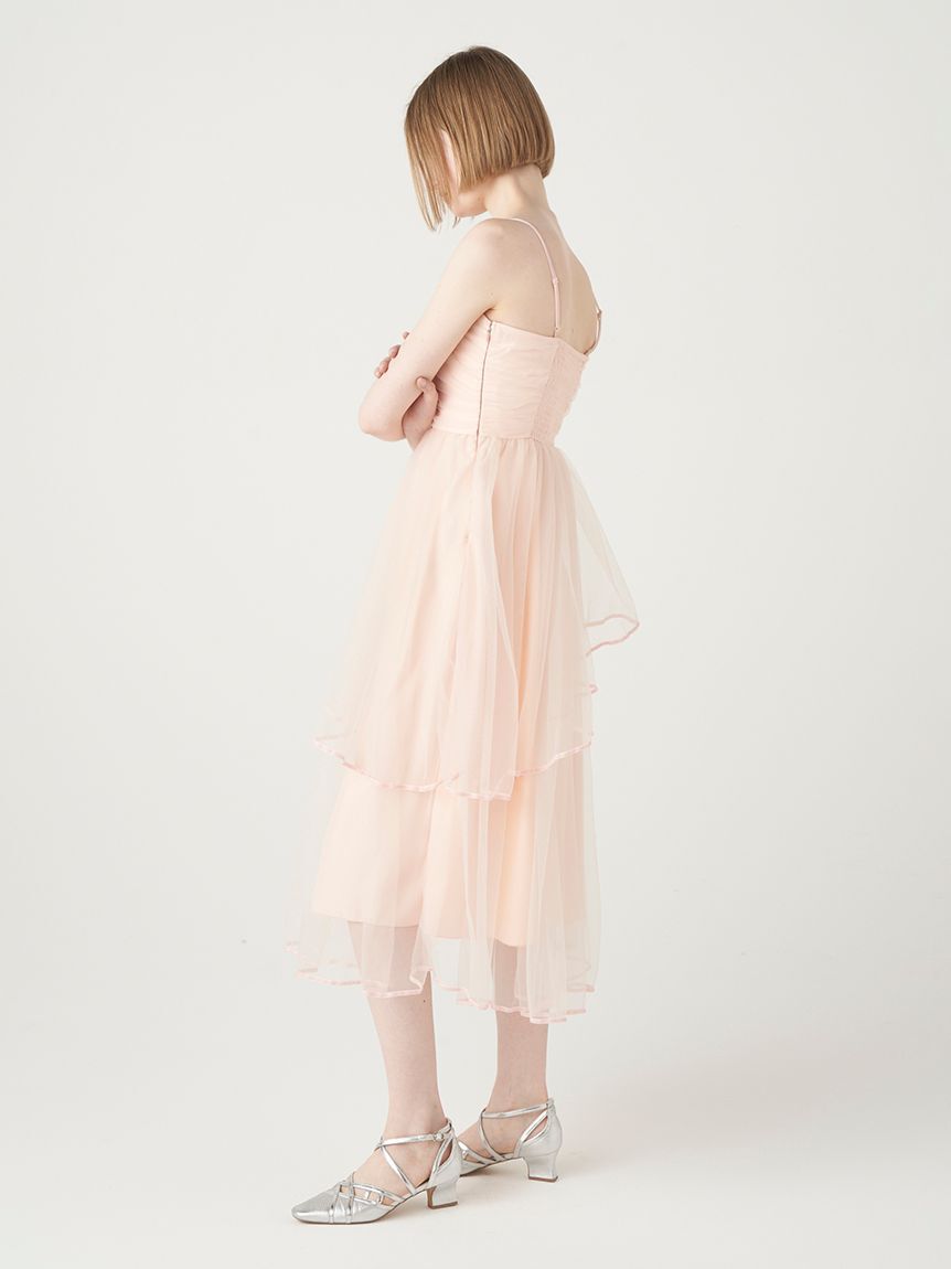 FURFUR「チュールボレロセットキャミドレス」|ドレス|