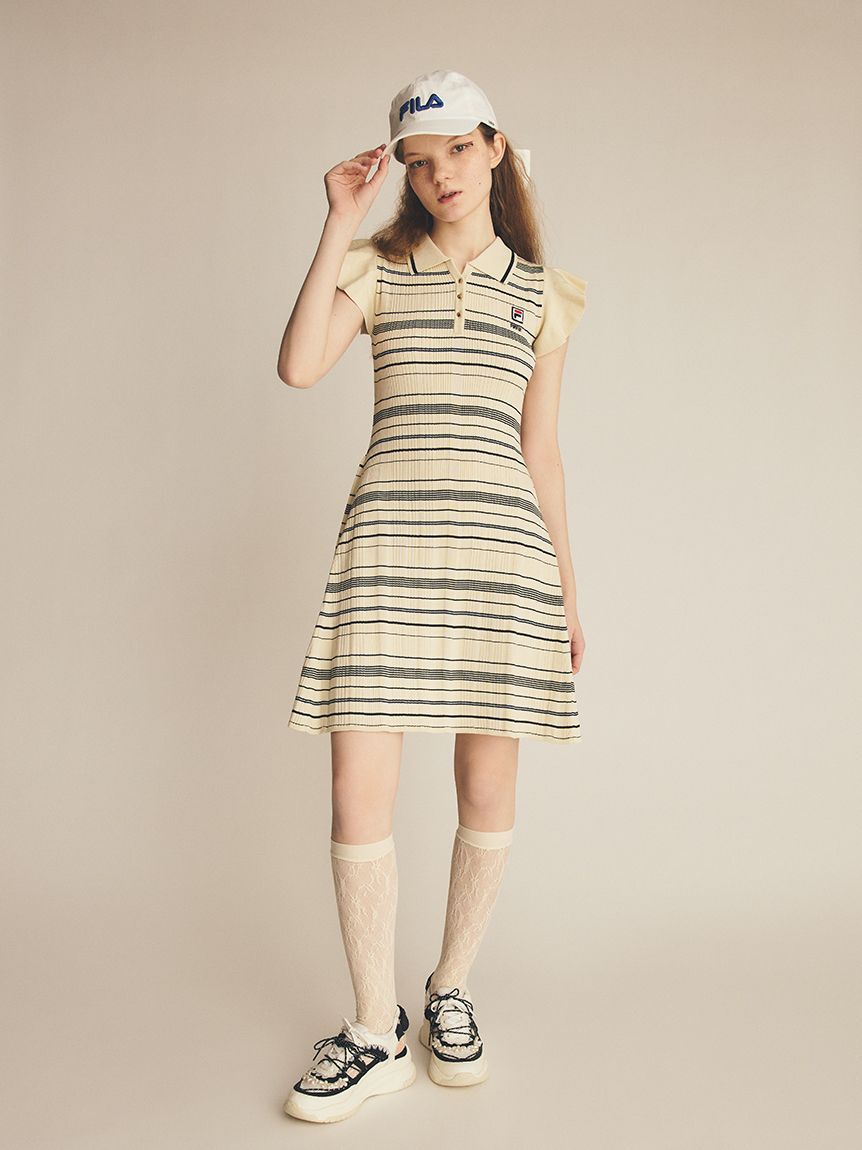 FURFUR「【FILAコラボ】ニットワンピース」|ワンピース|