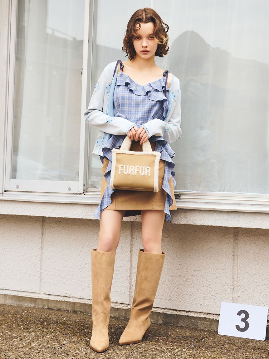 FURFUR「ウエスタンロングブーツ」|ロングブーツ|