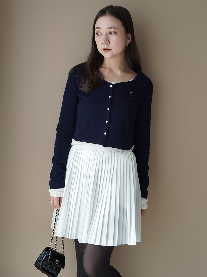 SNIDEL「Sustainableレイヤードニットプルオーバー」|ニット・セーター|