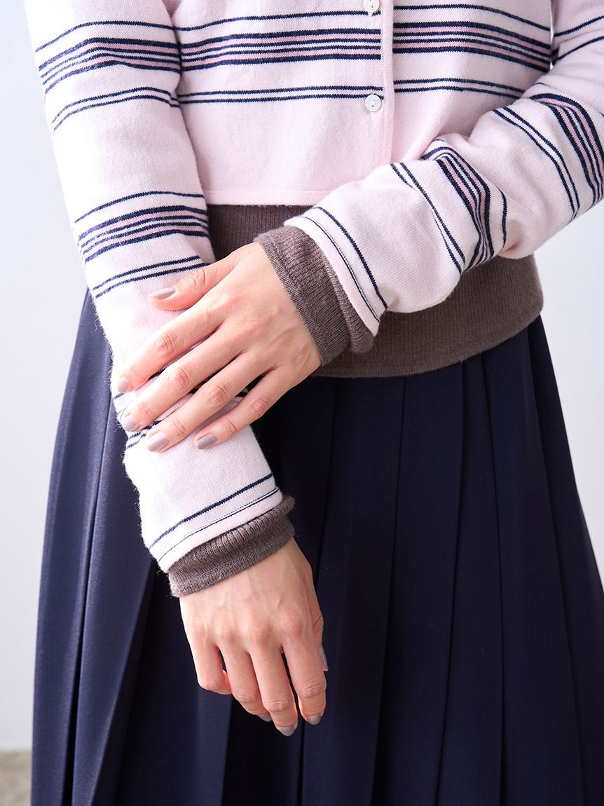 SNIDEL「Sustainableレイヤードニットプルオーバー」|ニット・セーター|