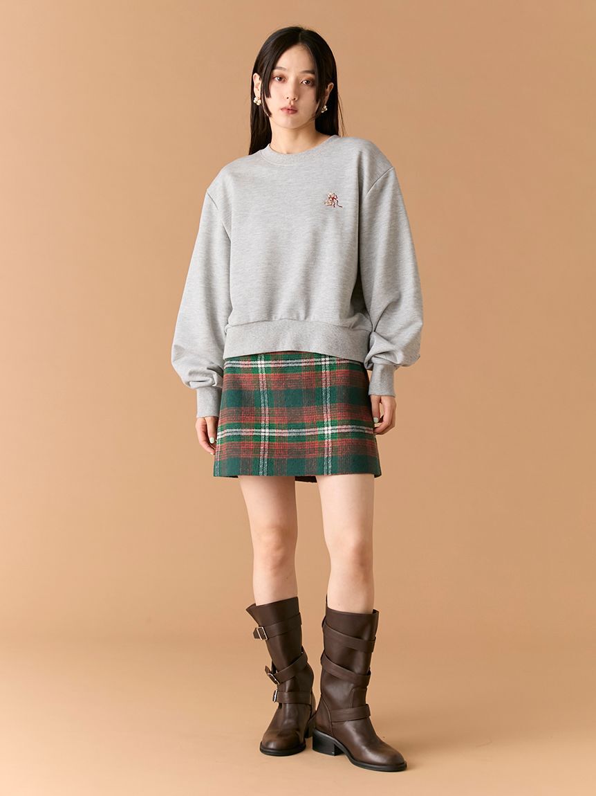 LILY BROWN「Lily Bearリボンスウェット」|スウェット・ジャージ|