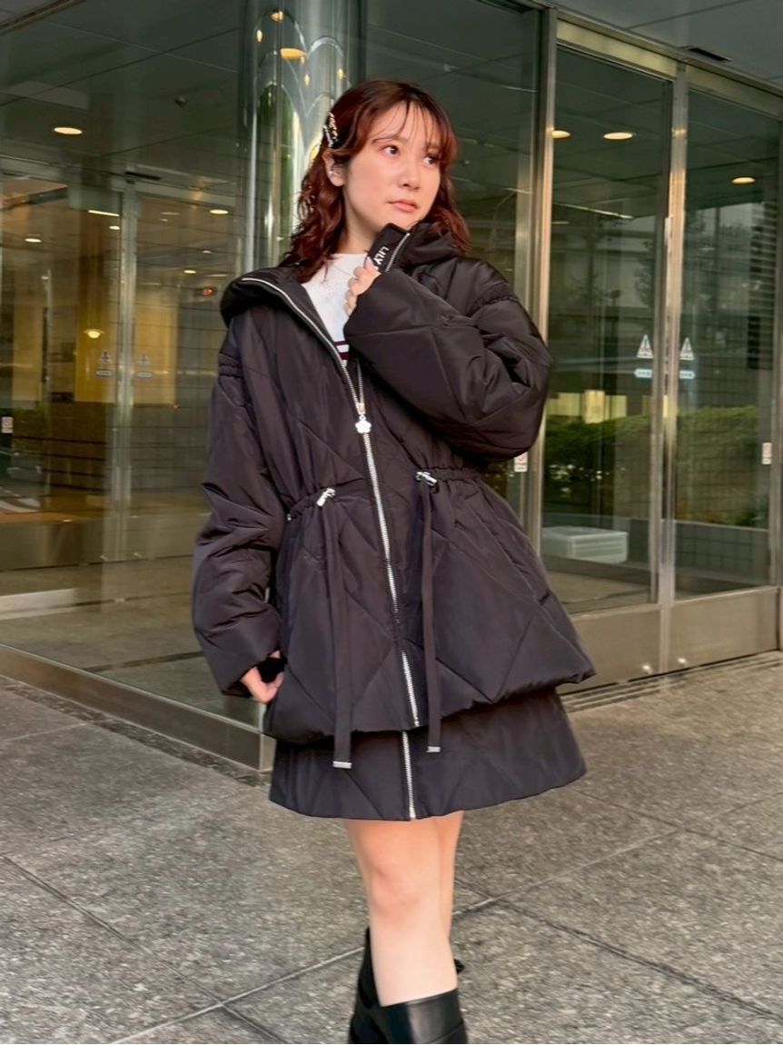 LILY BROWN「【LILY BROWN&times;MARY QUANT】デイジーチャーム付きクラシカルキルティングコート」|その他|