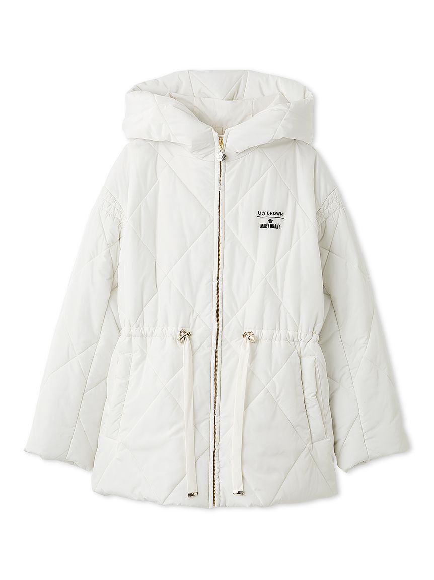 LILY BROWN「【LILY BROWN&times;MARY QUANT】デイジーチャーム付きクラシカルキルティングコート」|その他|