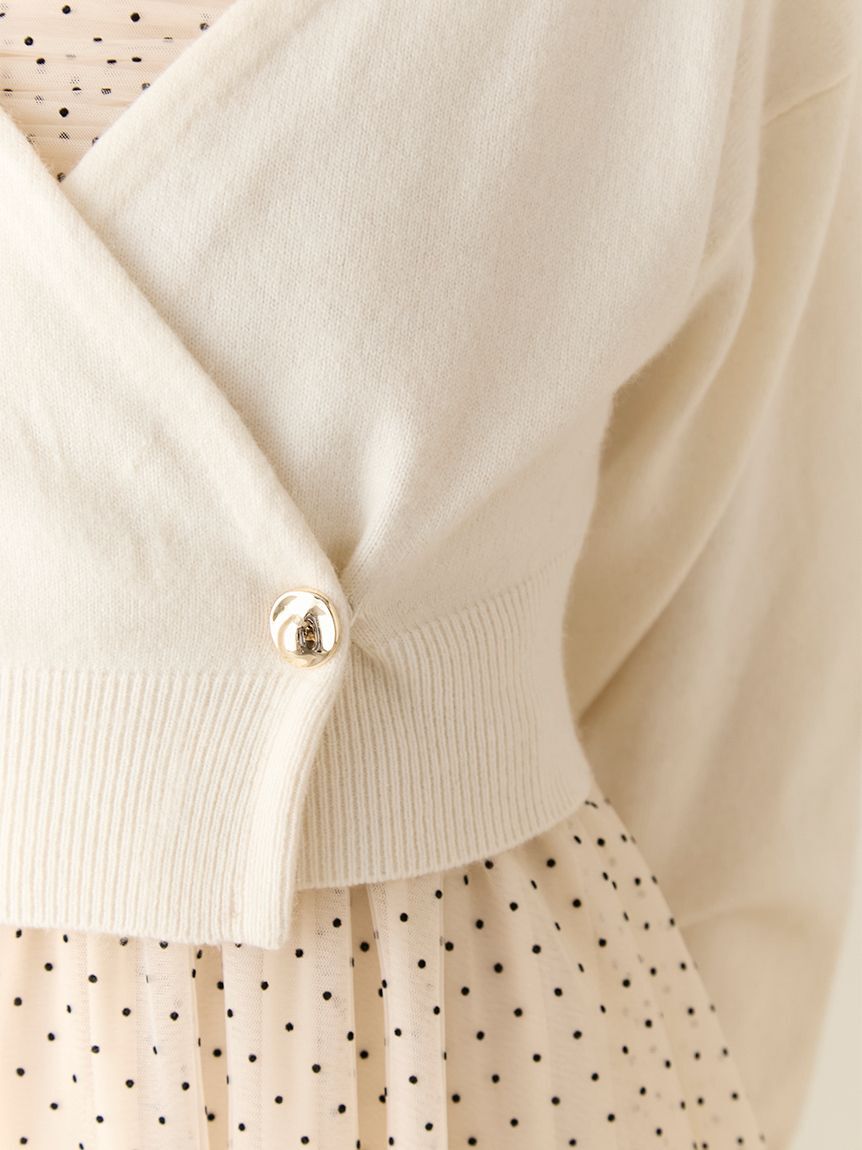 LILY BROWN「カーデセットチュールワンピース」|ワンピース|