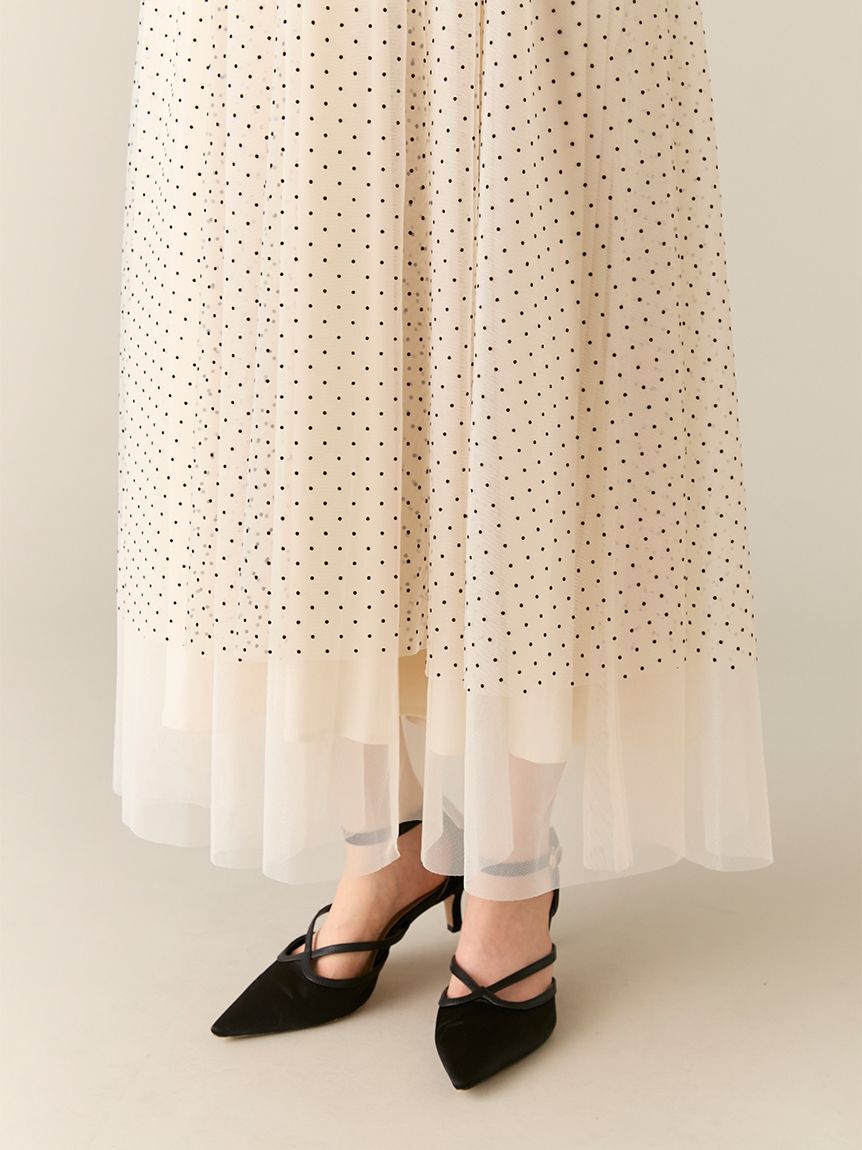 LILY BROWN「カーデセットチュールワンピース」|ワンピース|