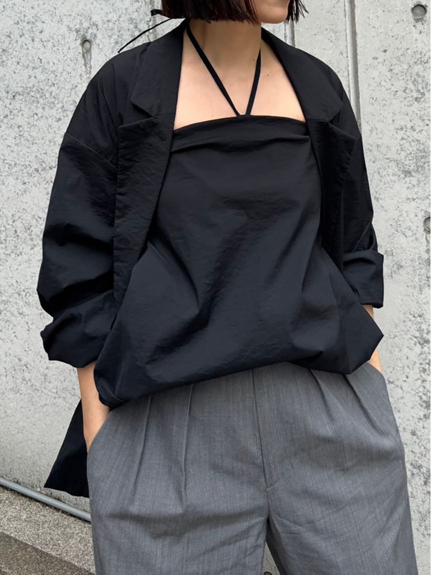 styling/「【S/S(エスバイエス)】＜ウォッシャブル・撥水＞ジャケット」|テーラードジャケット|BLK