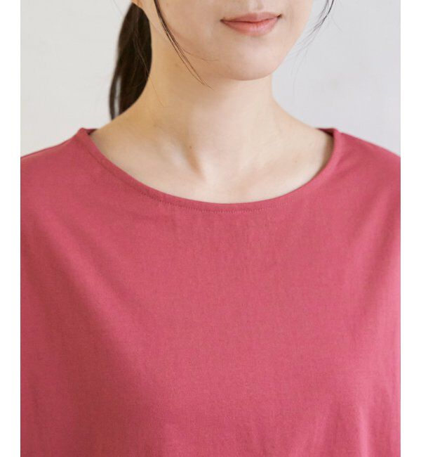 ikka「梨地ジョーゼットプルオーバー」|Tシャツ・カットソー|