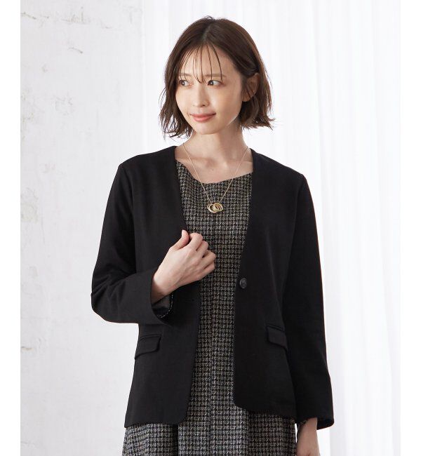 IKKA LOUNGE「Beasystretch ジャケット」|その他|ブラック