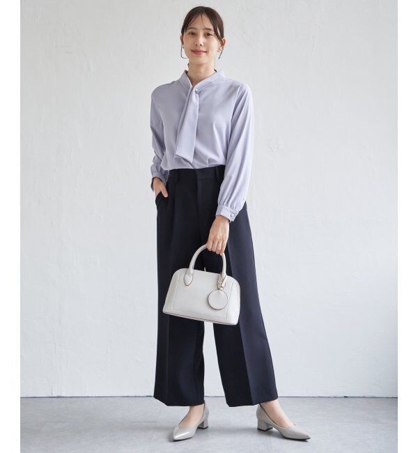 IKKA LOUNGE「【洗濯機で洗える／セットアップ対応】ウォッシャブルワイドパンツ」|その他|