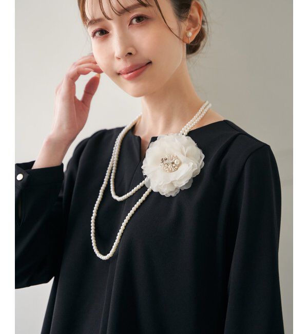 ikka「【フォーマル対応】フラワーコサージュ」|その他|