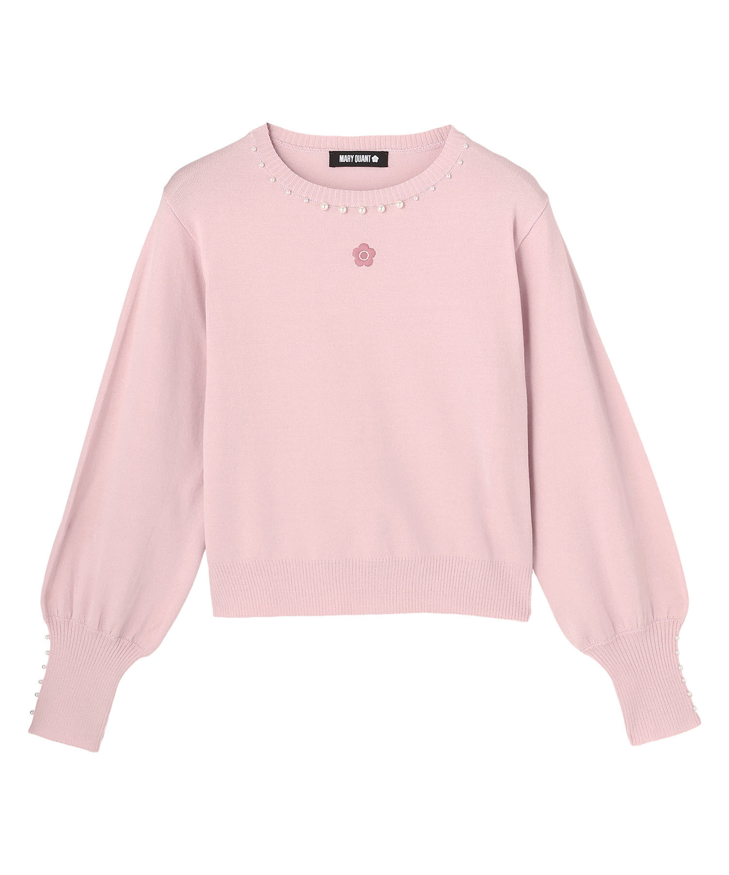 MARY QUANT「ロングリブパール ニット」|ニット・セーター|