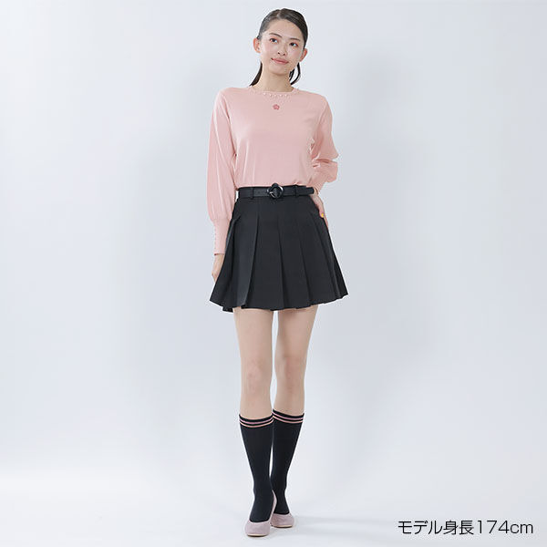 MARY QUANT「ロングリブパール ニット」|ニット・セーター|