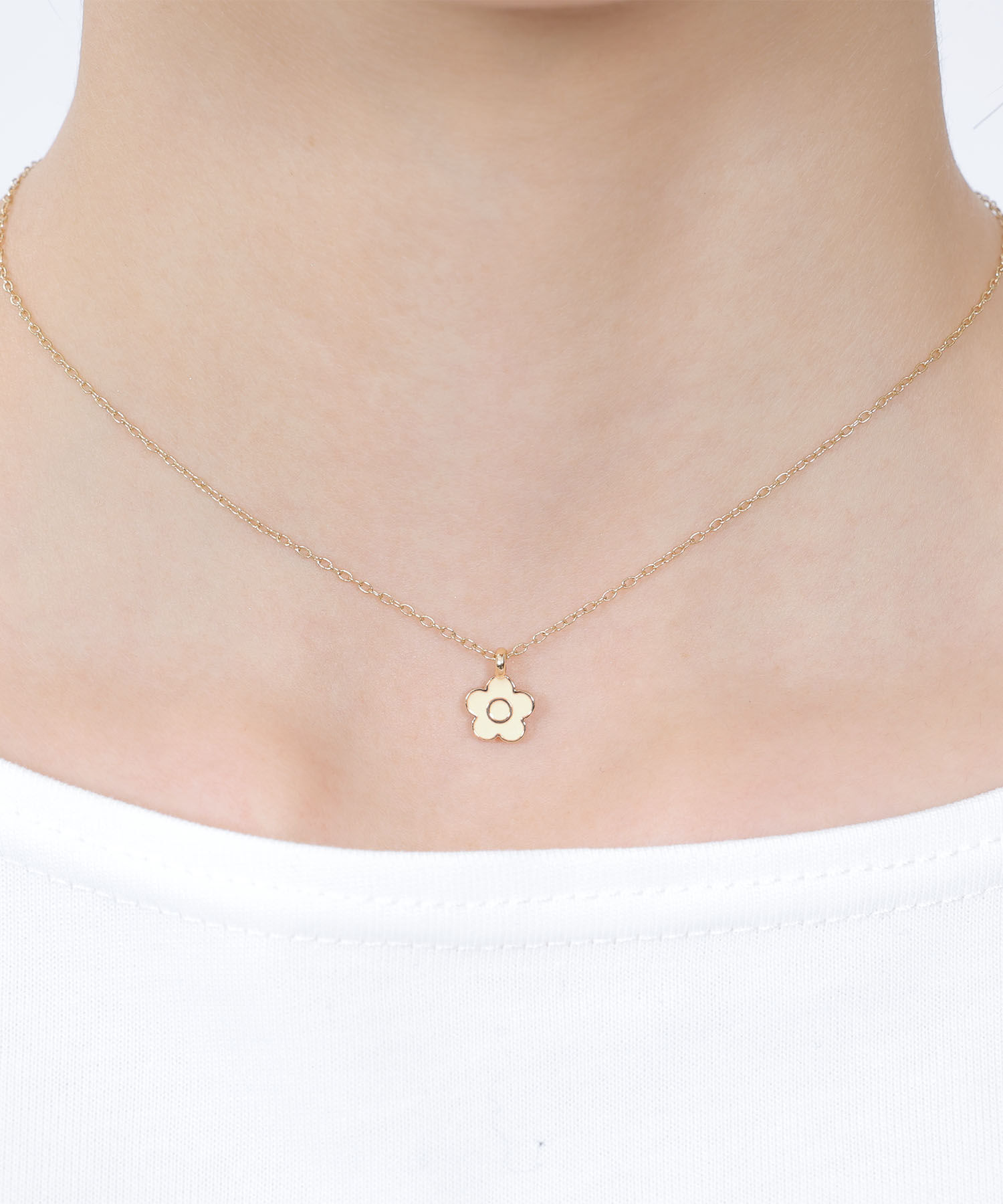 MARY QUANT「ミニデイジーエポ ネックレス」|ネックレス|