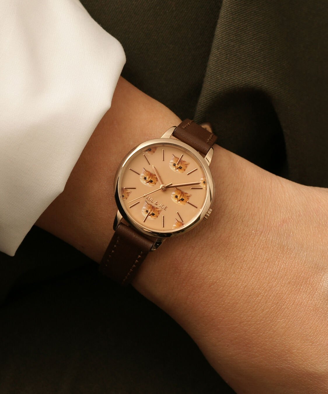 PAUL&JOE「Nounette Collection Pinkgold」|腕時計|