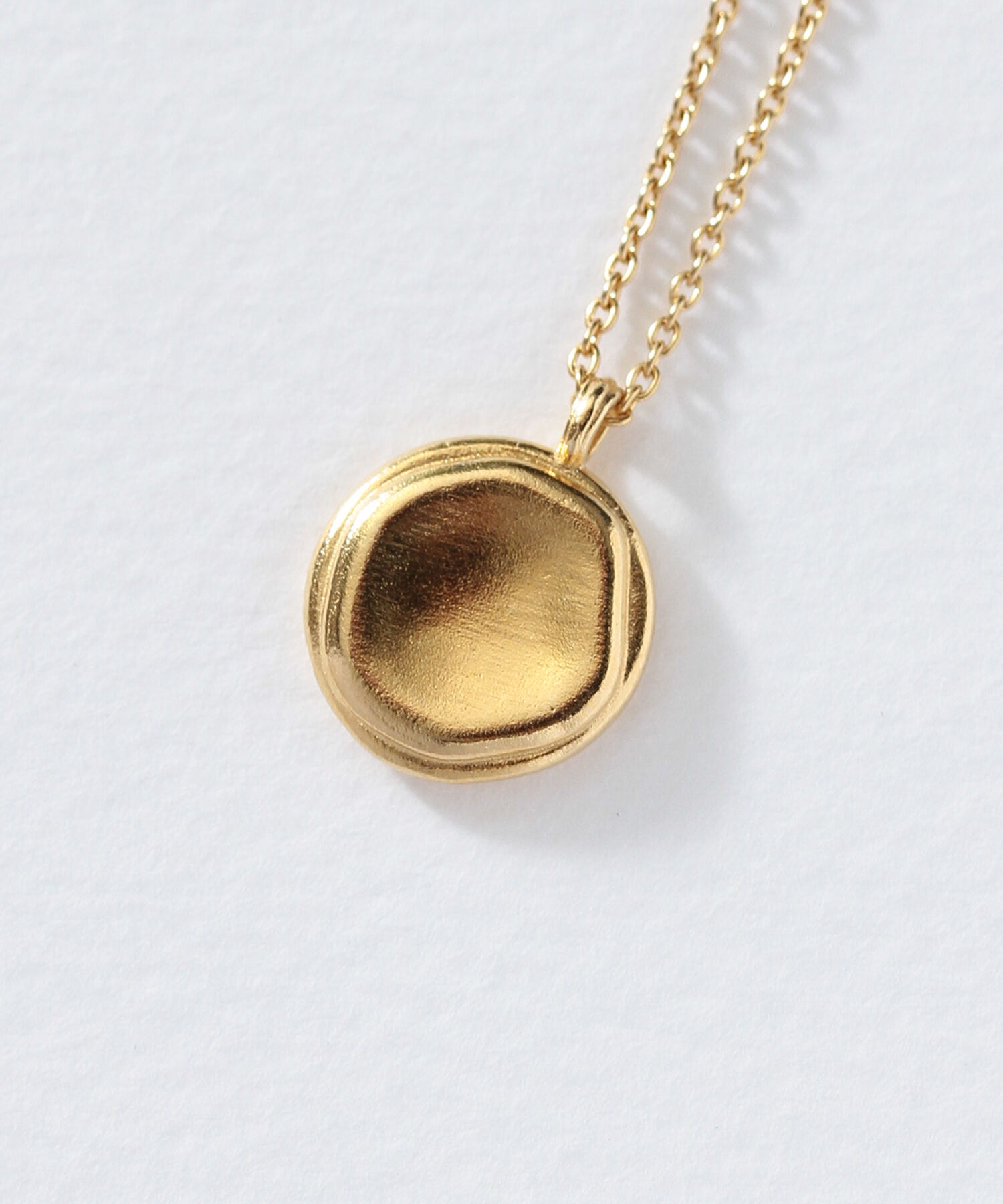  「silver925 コインスムーステクスチャー ネックレス (ニッケルフリー)」|ネックレス|