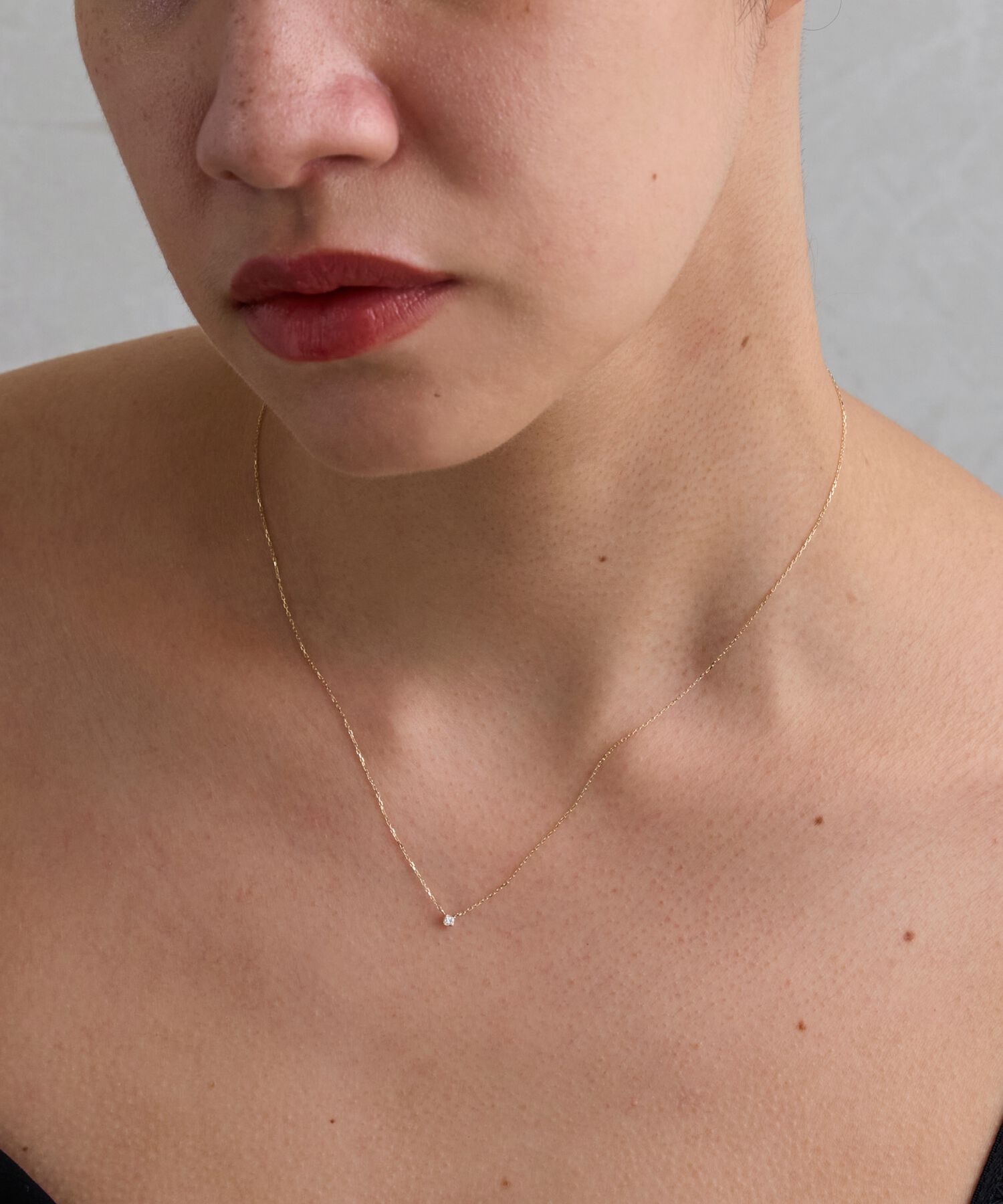 JUPITER「【K10】プリンセスダイヤペンダント/ネックレス」|ネックレス|