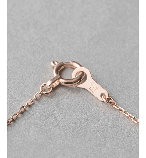 ete「K18 ダイヤモンド 0.2ct ネックレス「ブライト」」|ネックレス|