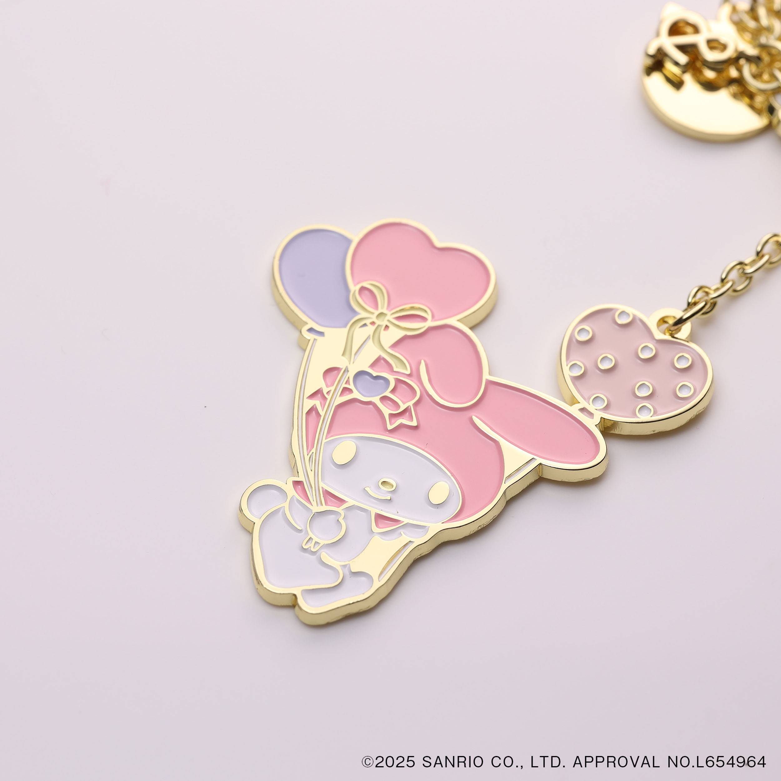 PAUL&JOE「クリザンテームとマイメロディのキーリング／ポール＆ジョーｘマイメロディ」|チャーム・キーホルダー|