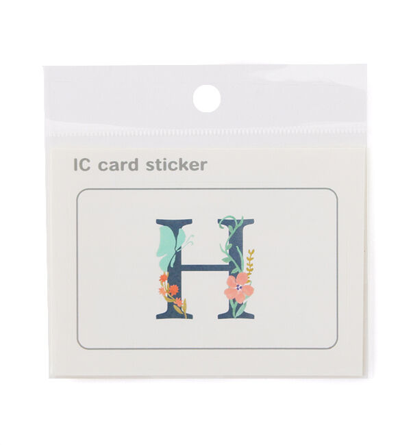  「FLOWER INITIAL ICｶｰﾄﾞｽﾃｯｶｰ」|その他|H