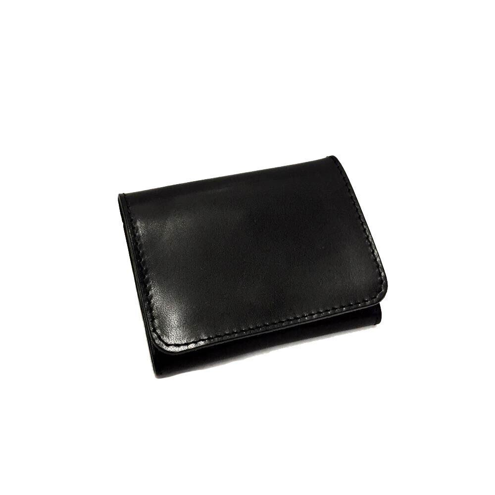 BACKYARD FAMILY「リアン Lien 財布 レディース 二つ折 ブランド 通販 メンズ 二つ折り財布 ミニ財布」|コインケース|ブラック1