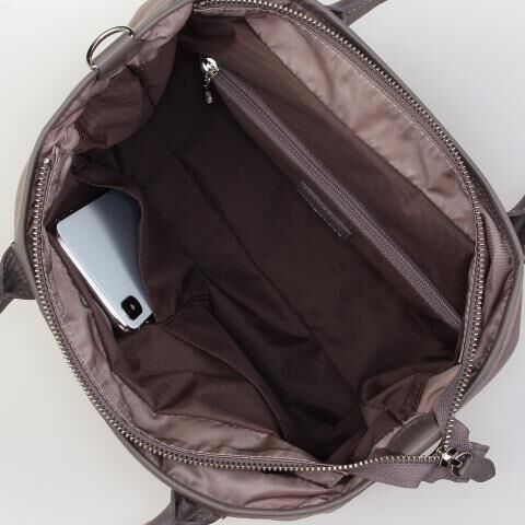 銀座かねまつ「MH25523NYLSTE　【本革】ナイロンハンドバッグ」|ショルダー・メッセンジャー|