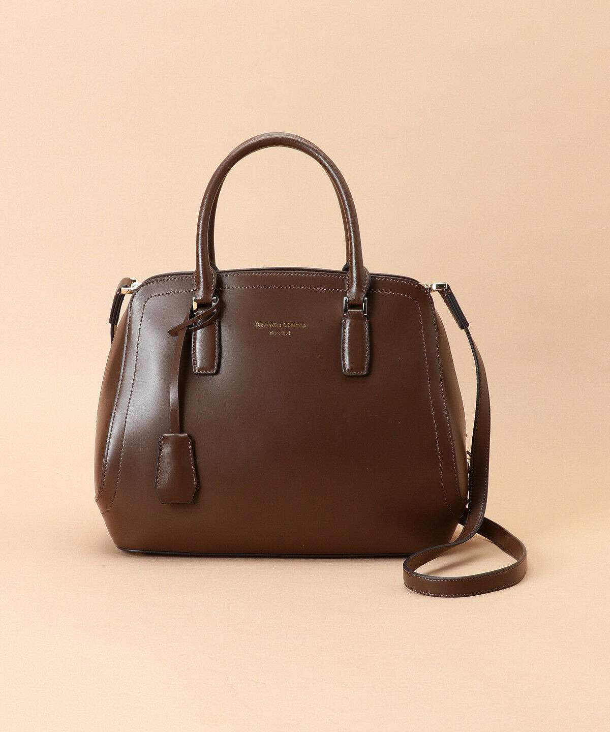 Samantha Thavasa「トラペズミニヨン ボストンバッグ 大サイズ」|ハンドバッグ|