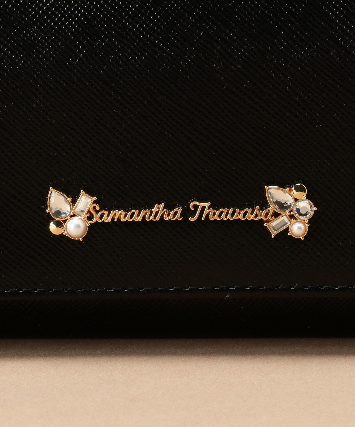 Samantha Thavasa「ラメレザービジュー 長財布」|財布|