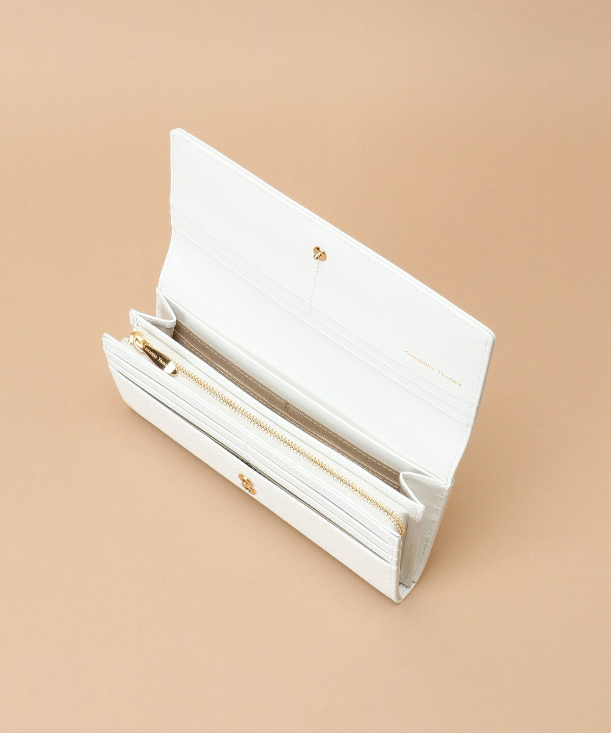 Samantha Thavasa「ラメレザービジュー 長財布」|財布|