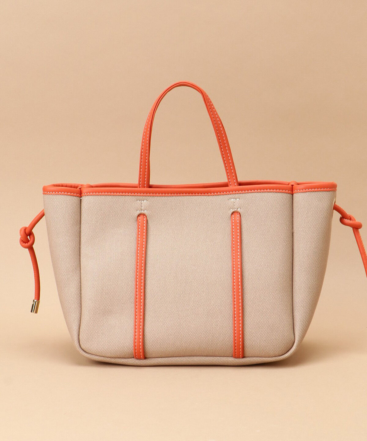 Samantha Thavasa「キャンバスデザイン 合皮トートバッグ 小サイズ」|トートバッグ|