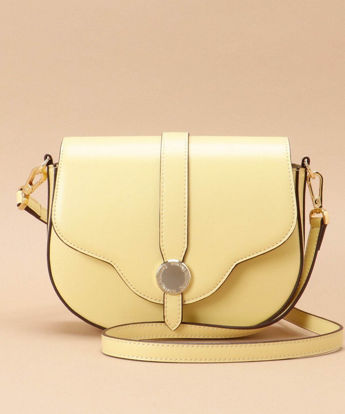 Samantha Thavasa「フラワーカット ショルダーバッグ」|ショルダー・メッセンジャー|イエロー