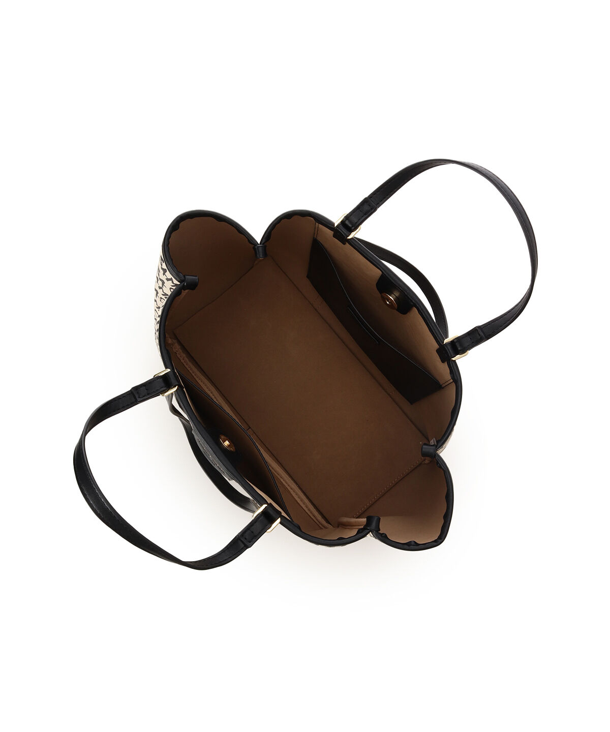 Samantha Thavasa「スクリッタ柄キャンバスデザイン合皮トートバッグ[Revival Collection]」|トートバッグ|