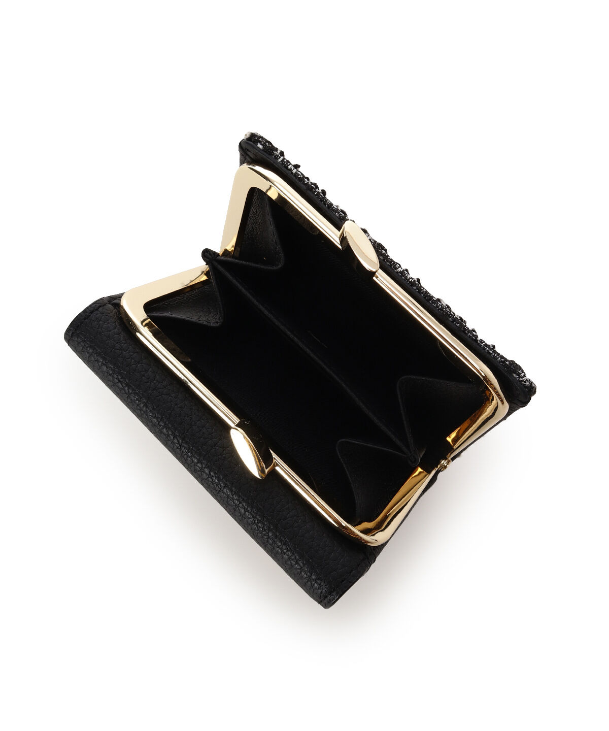 Samantha Thavasa「ループツイードデザイン エムシュシュⅢ 口金折財布」|財布|