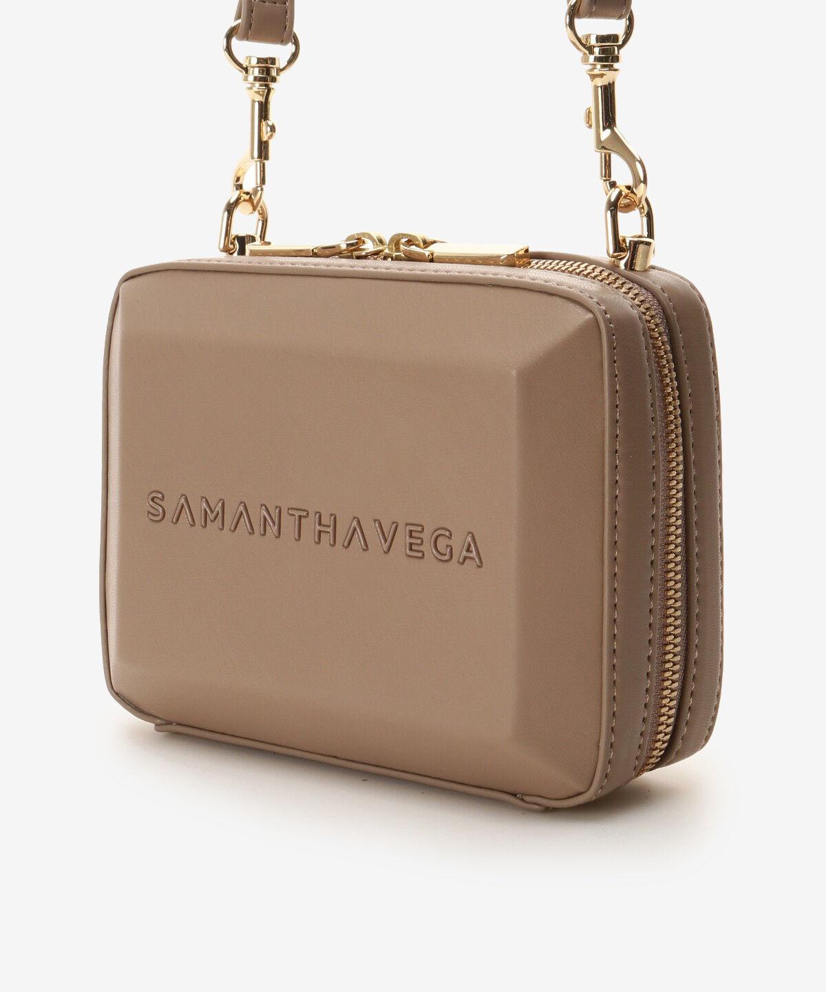 Samantha Vega「ナノスクエアストーンショルダーバッグ」|ショルダー・メッセンジャー|