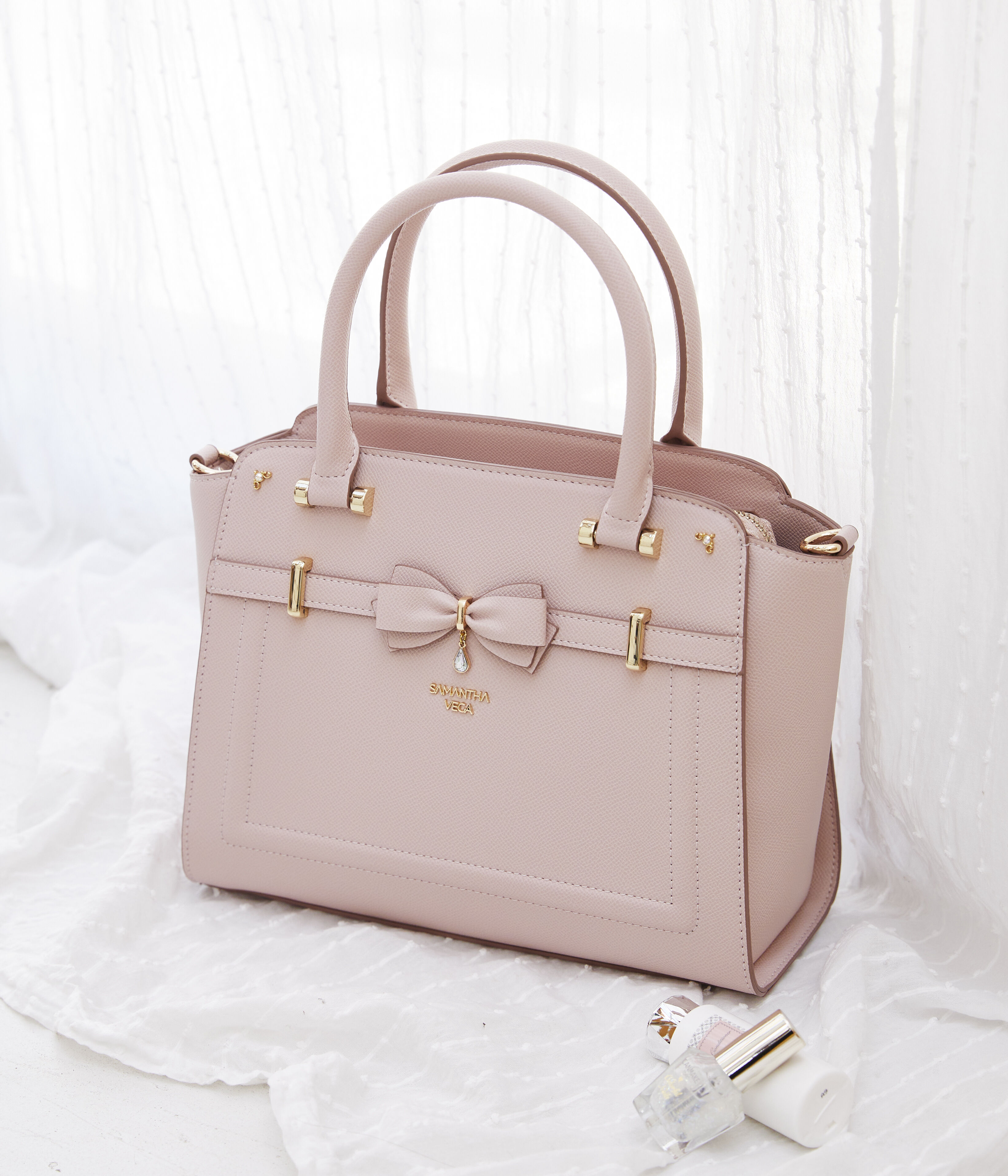 Samantha Vega「アクセントリボントートバッグ」|ハンドバッグ|