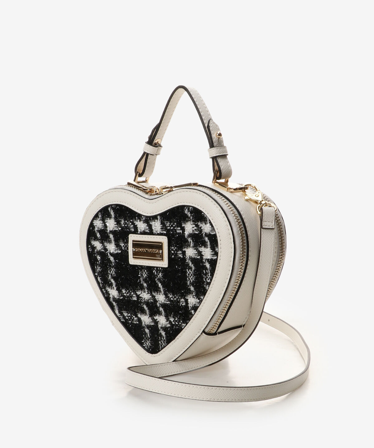 Samantha Vega「チェックハート型ショルダーバッグ」|ショルダー・メッセンジャー|