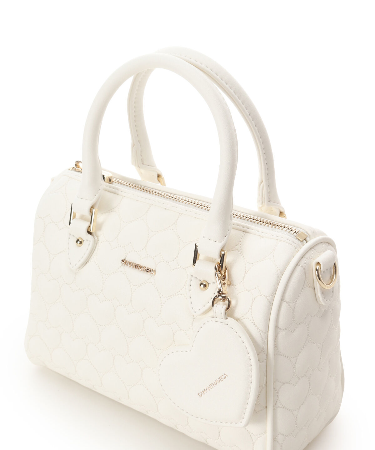 Samantha Vega「エターナルハートキルトボストンバッグ」|ボストンバッグ|