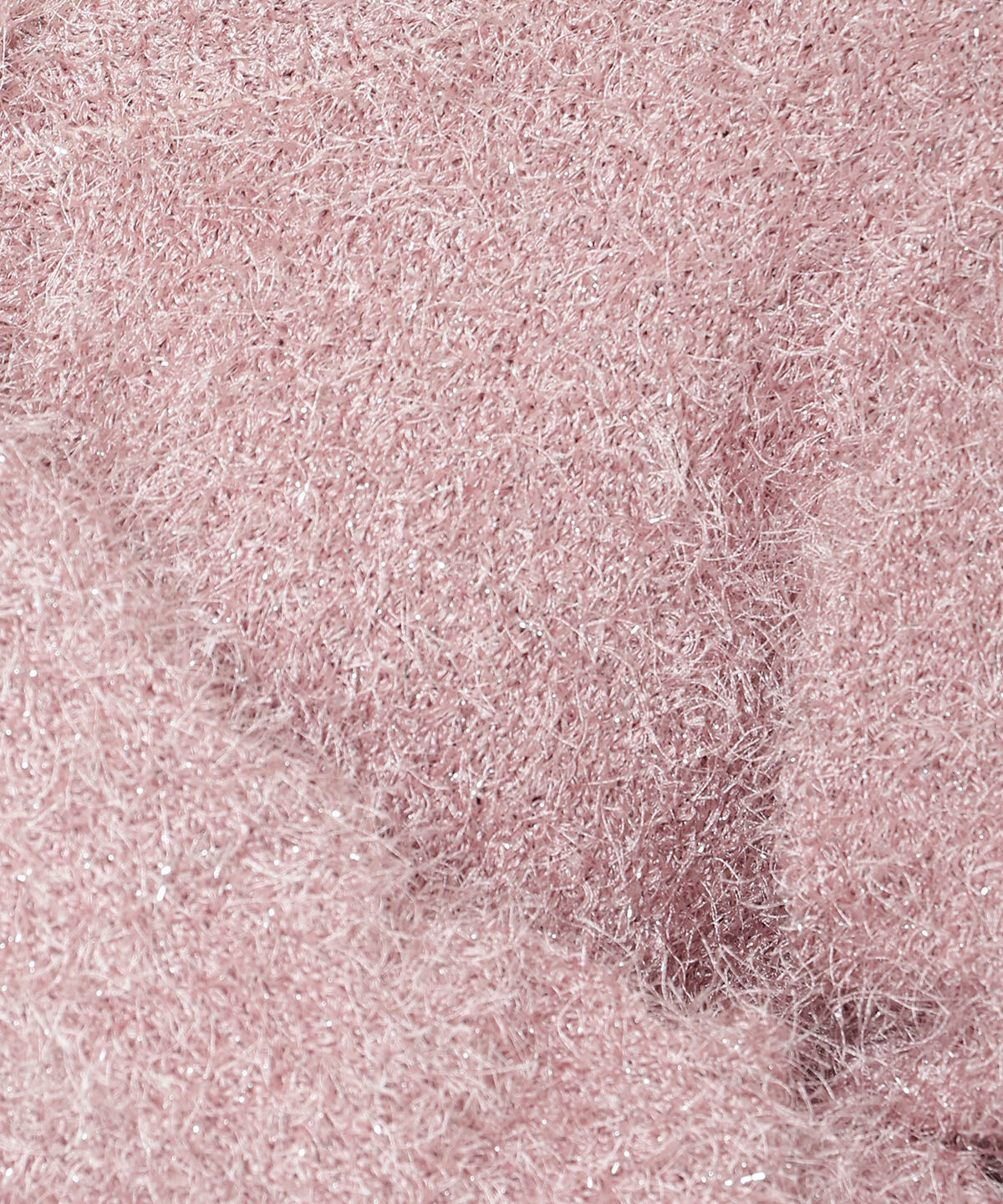 アンドクチュール「ラメフリンジフェザーカーディガン」|カーディガン|