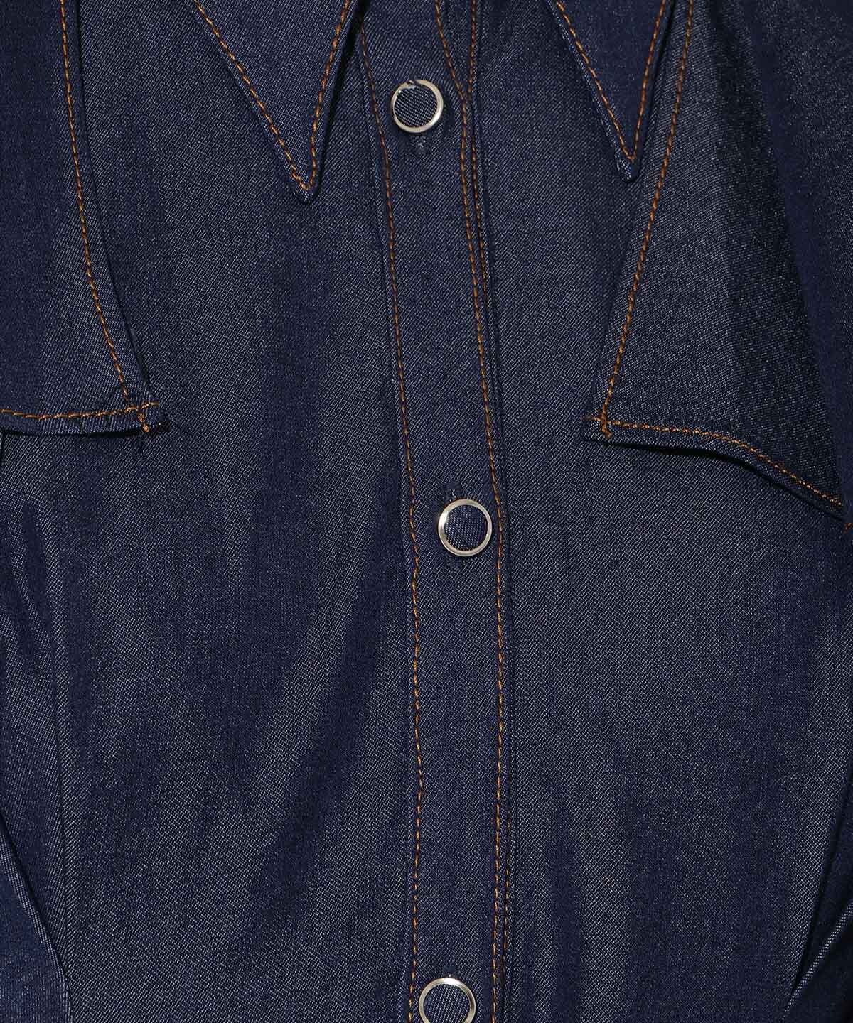 アンドクチュール「フリルケープ7分袖ワンピース」|ワンピース|