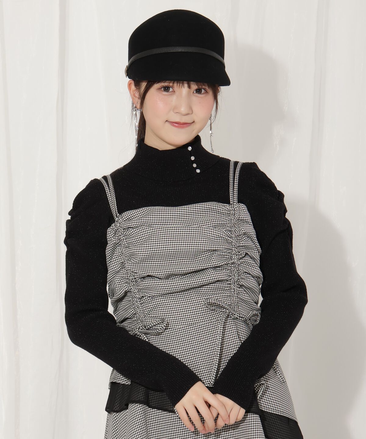 WILLSELECTION「ティアードギャザーキャミワンピース」|ワンピース|