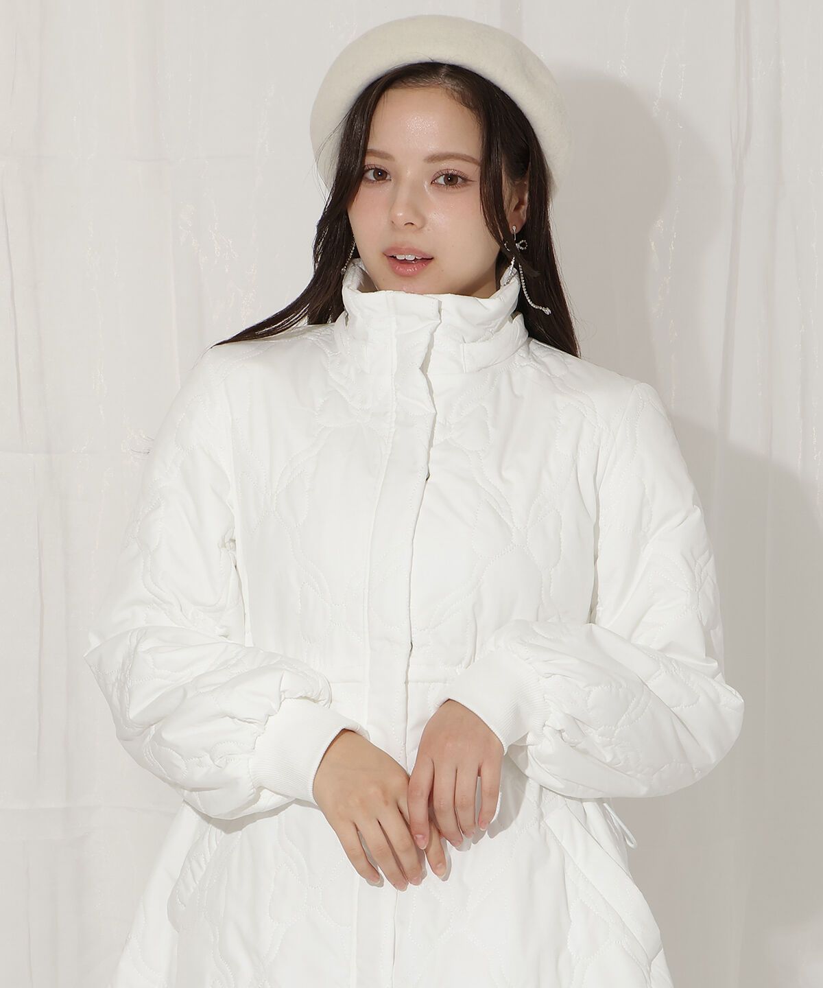 WILLSELECTION「リボン柄キルティングコート」|その他|