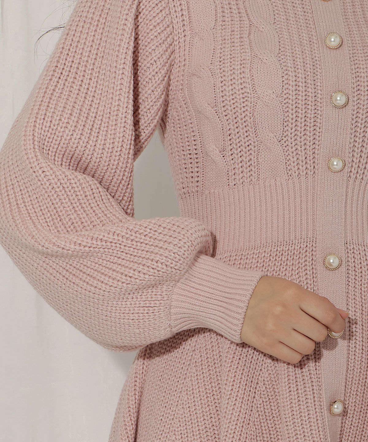 WILLSELECTION「ケーブルニットワンピース」|ワンピース|