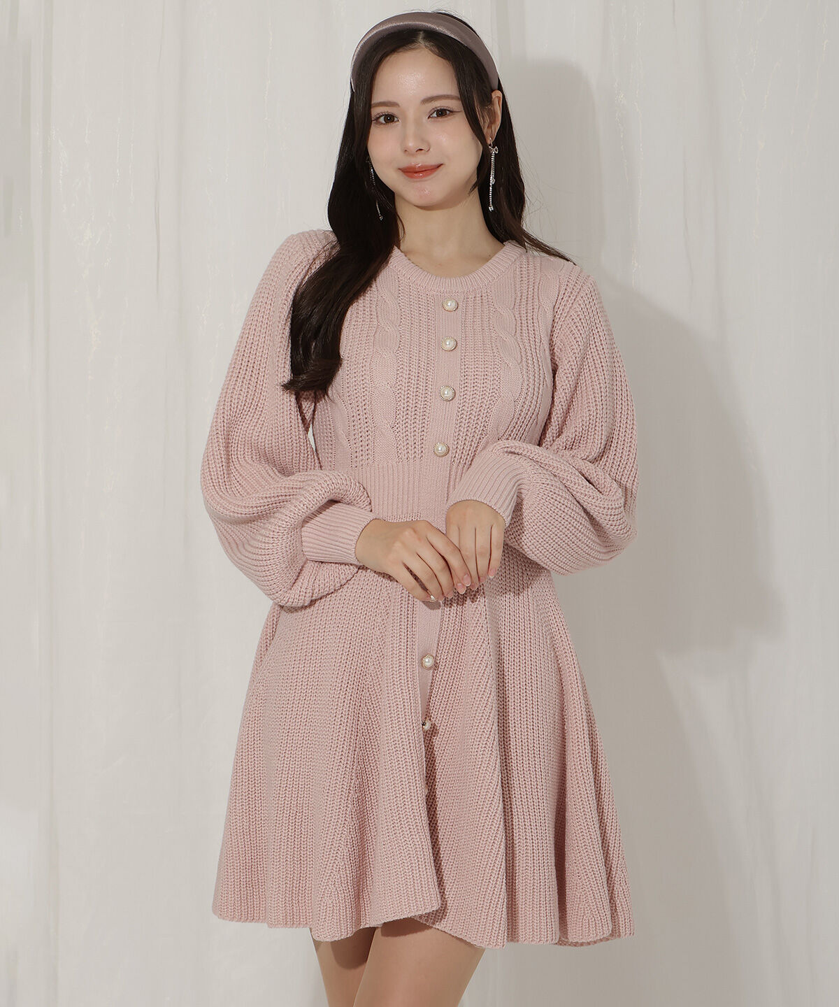 WILLSELECTION「ケーブルニットワンピース」|ワンピース|