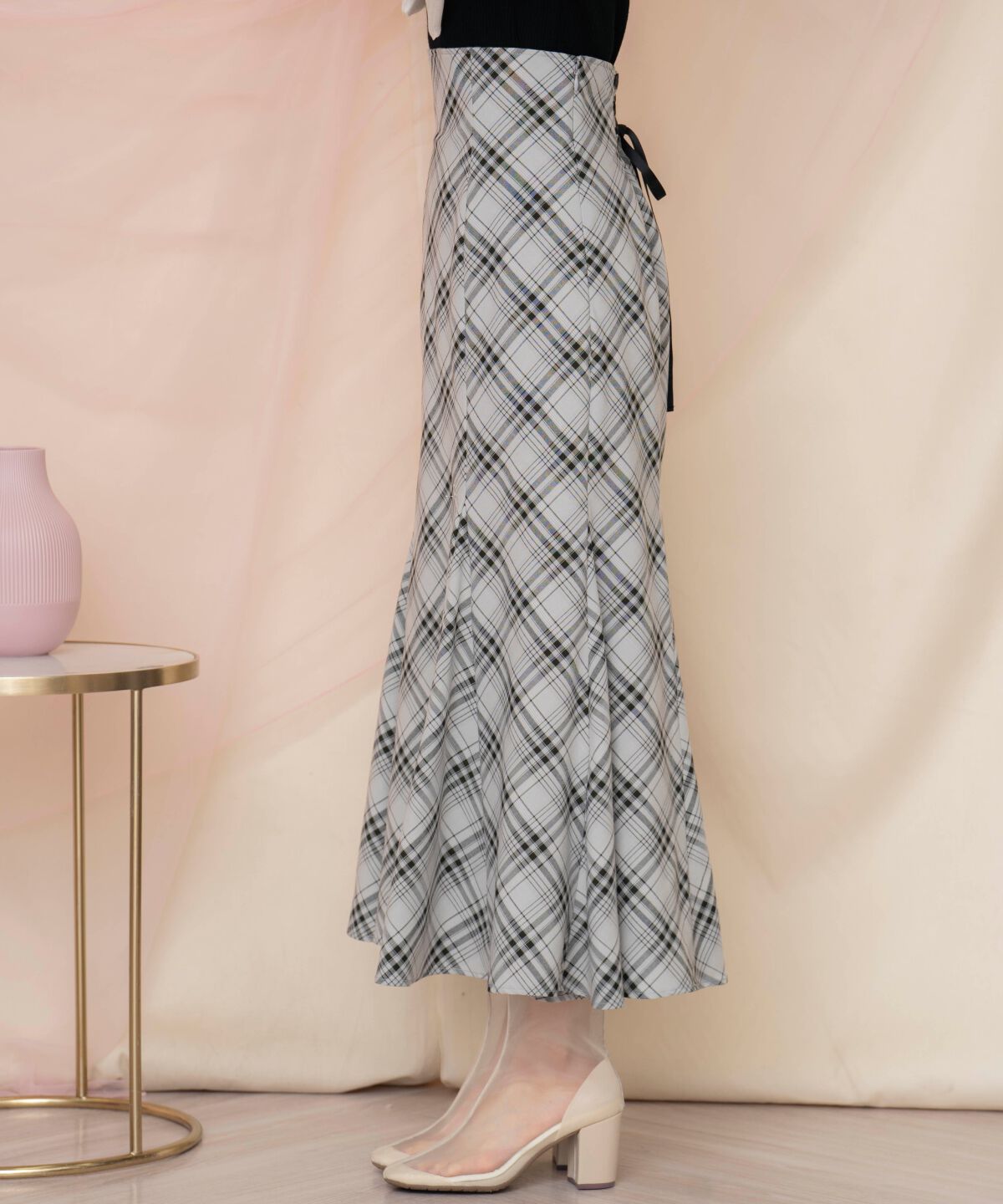 WILLSELECTION「ハイウエストマーメイドスカート」|フレア|