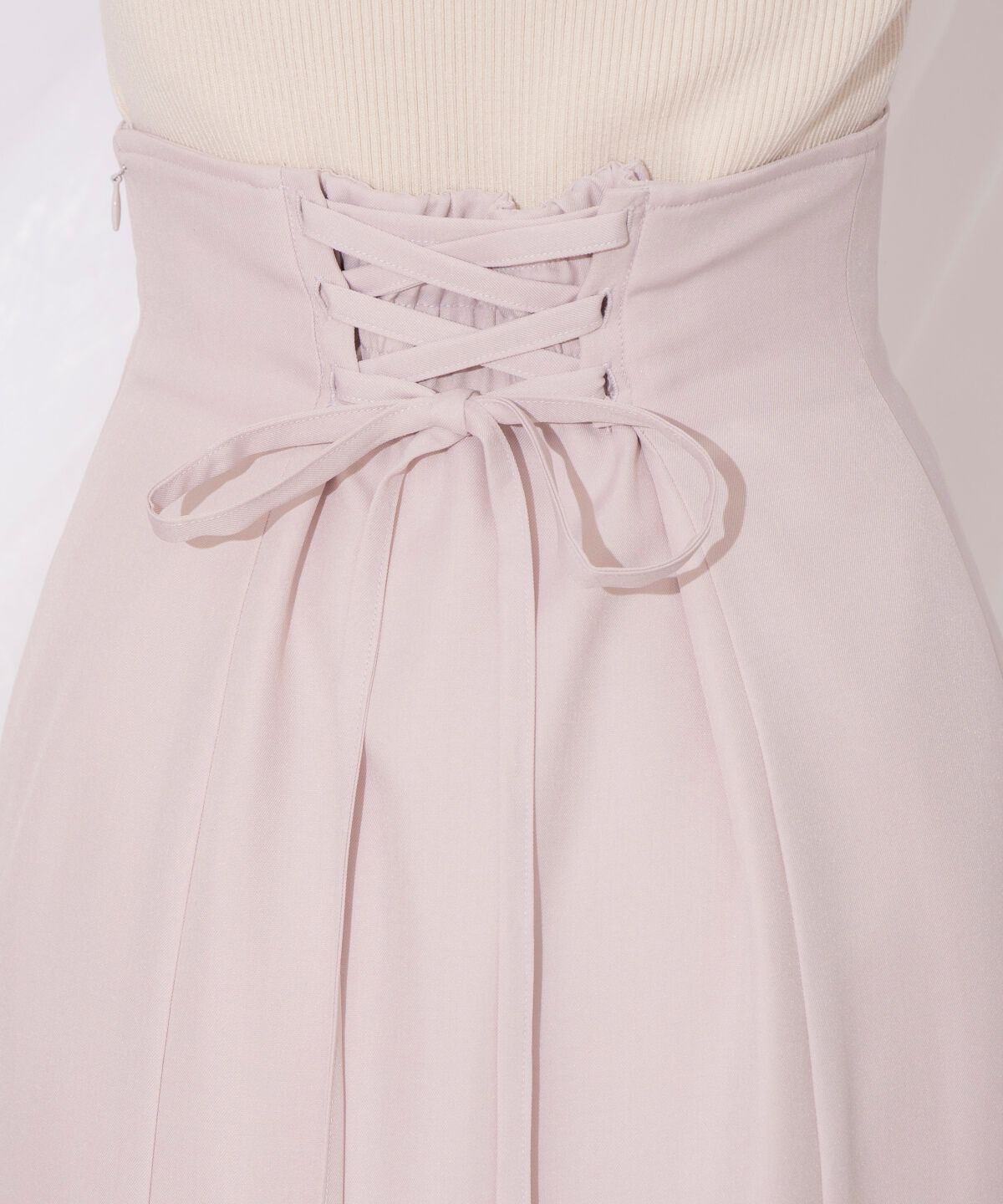 WILLSELECTION「リボンラッフルマーメイドスカート」|フレア|