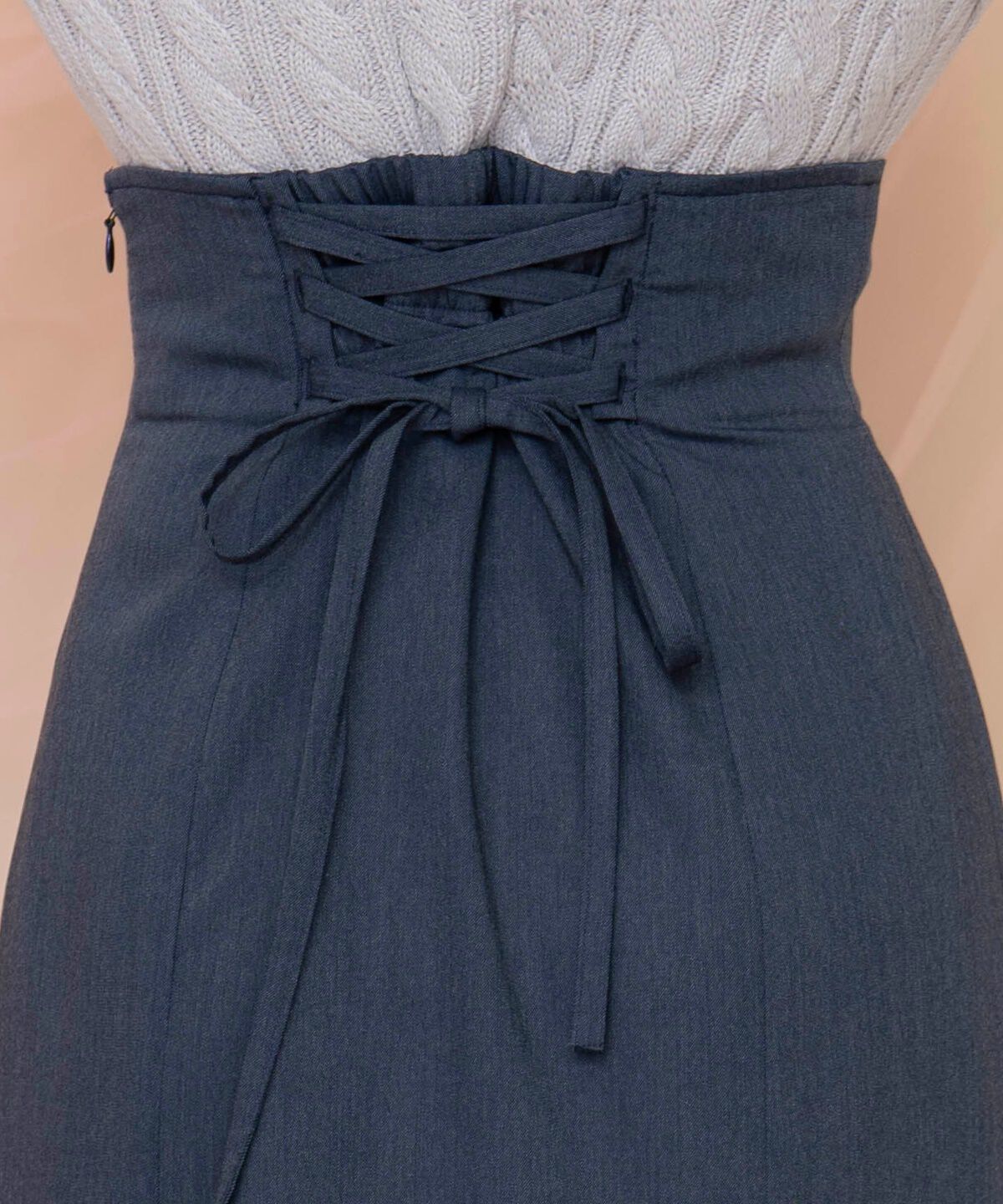 WILLSELECTION「リボンラッフルマーメイドスカート」|フレア|