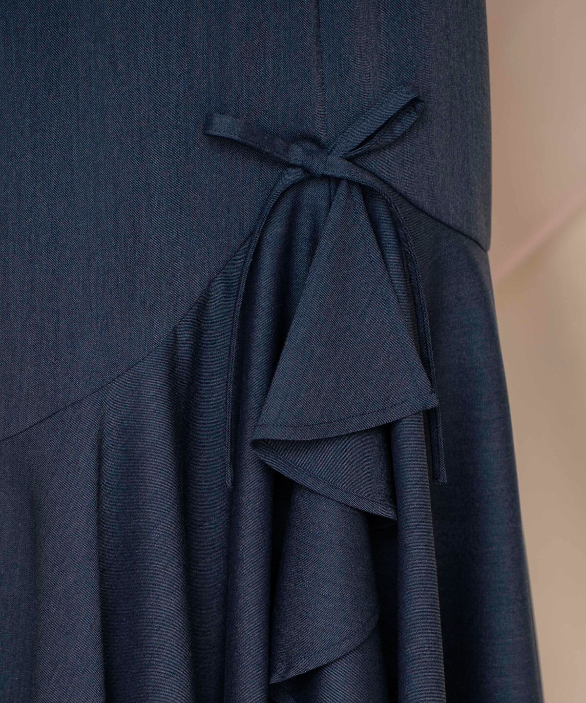 WILLSELECTION「リボンラッフルマーメイドスカート」|フレア|