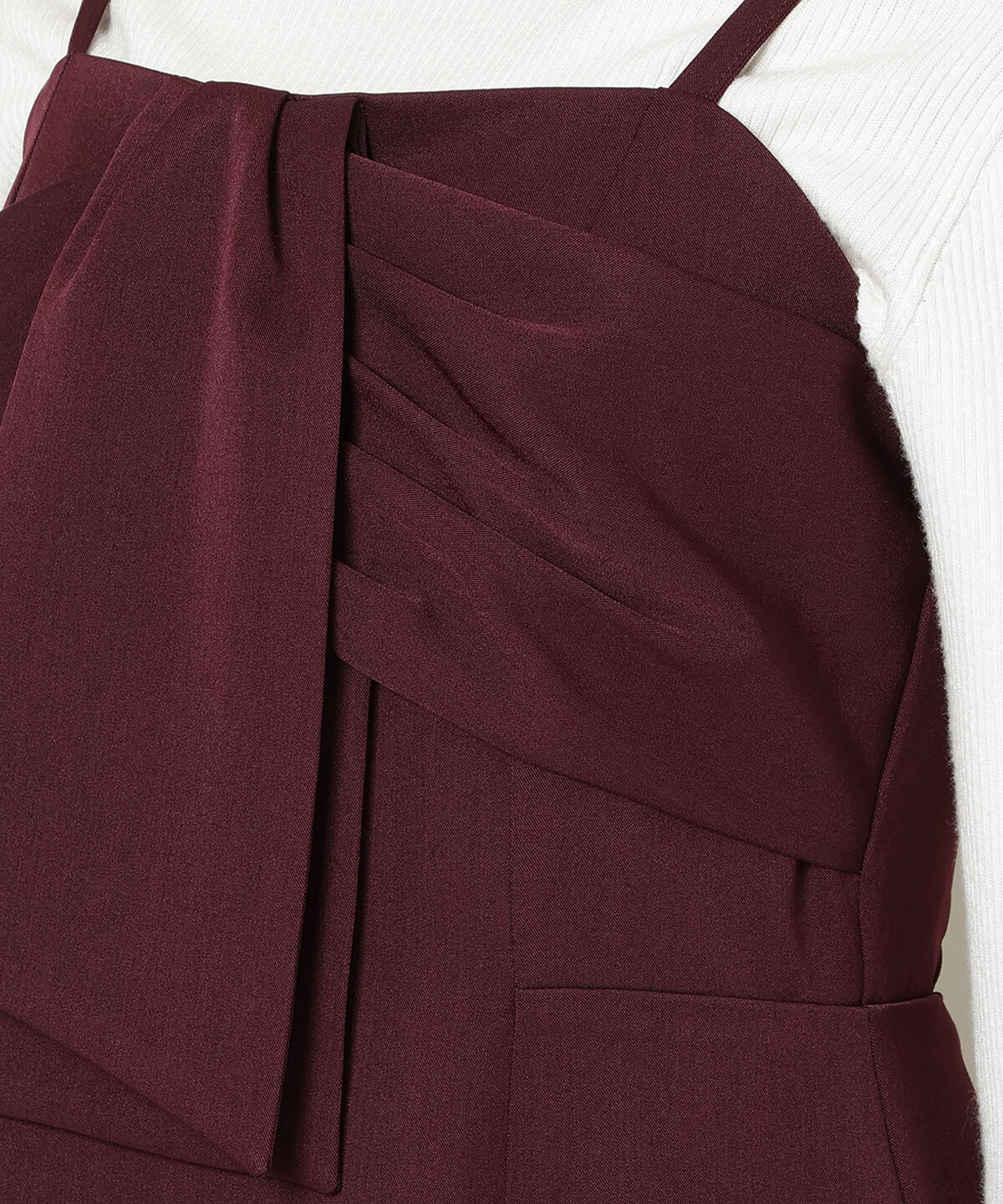 WILLSELECTION「リボンデザインIラインワンピース」|ワンピース|