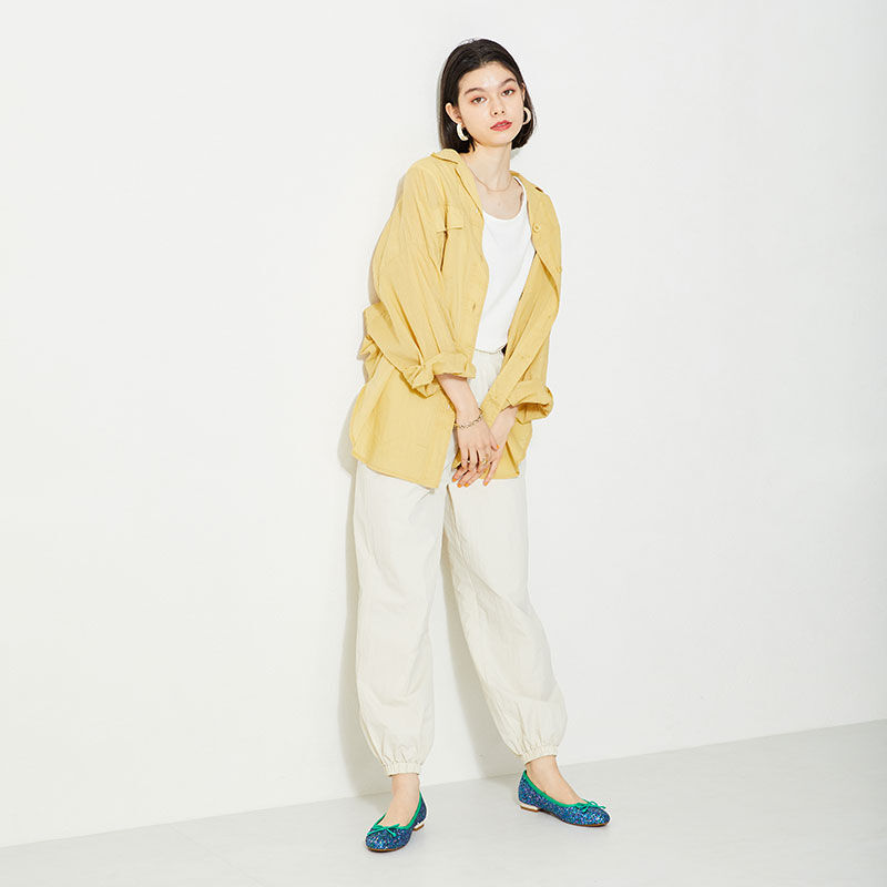 ORiental TRaffic「グリッターバレエシューズ/31125」|パンプス|