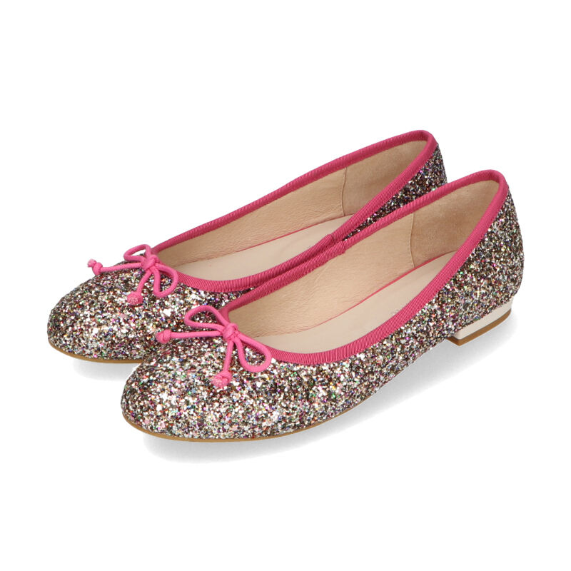 ORiental TRaffic「グリッターバレエシューズ/31125」|パンプス|